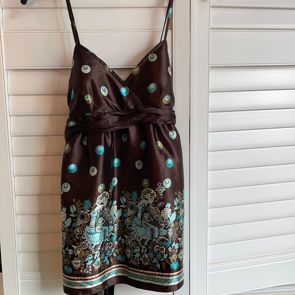 Silky strappy Top